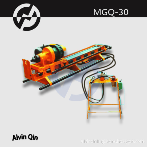 Drilling rig for slope stabilization, slope investigation